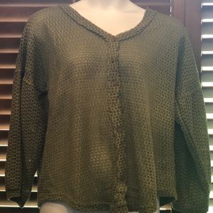 💕Umgee button up top NWT.